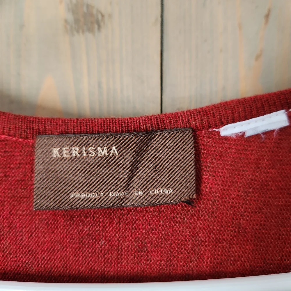 Kerisma Wool Blend Oversized Pocket Sweater Medium / Large